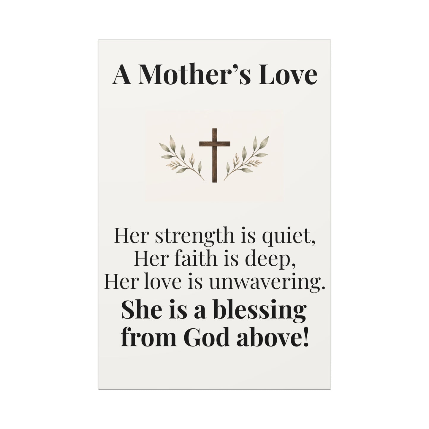 A Mother’s Love Canvas