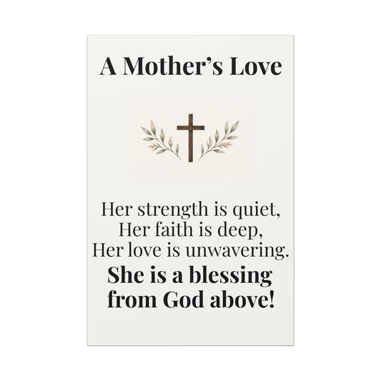A Mother’s Love Canvas